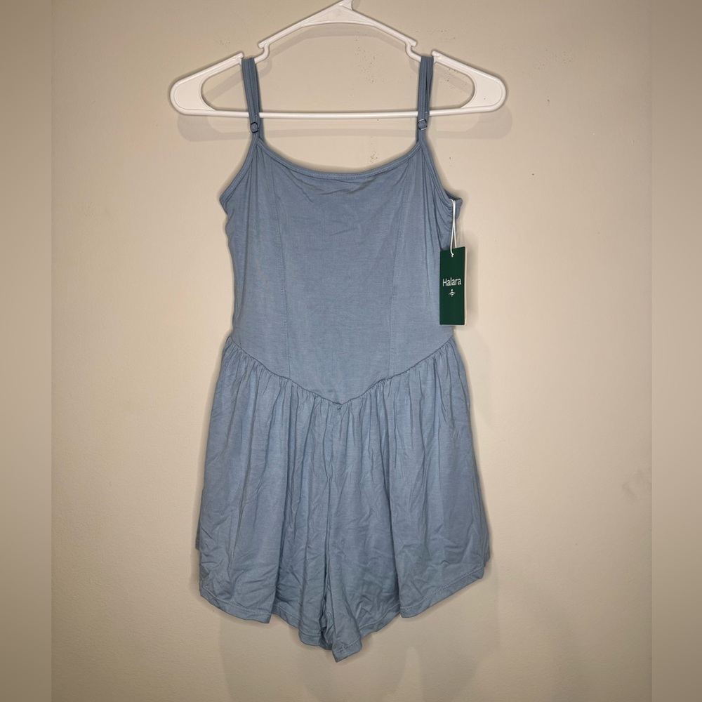 HALARA Sky Blue 2 in 1 Casual Jumpsuit NWT size XS